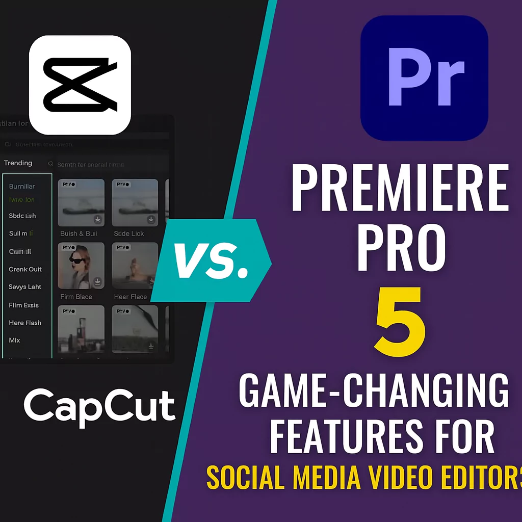 CapCut vs Premiere Pro compared