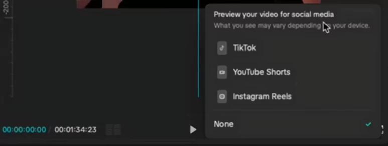 Social media preview