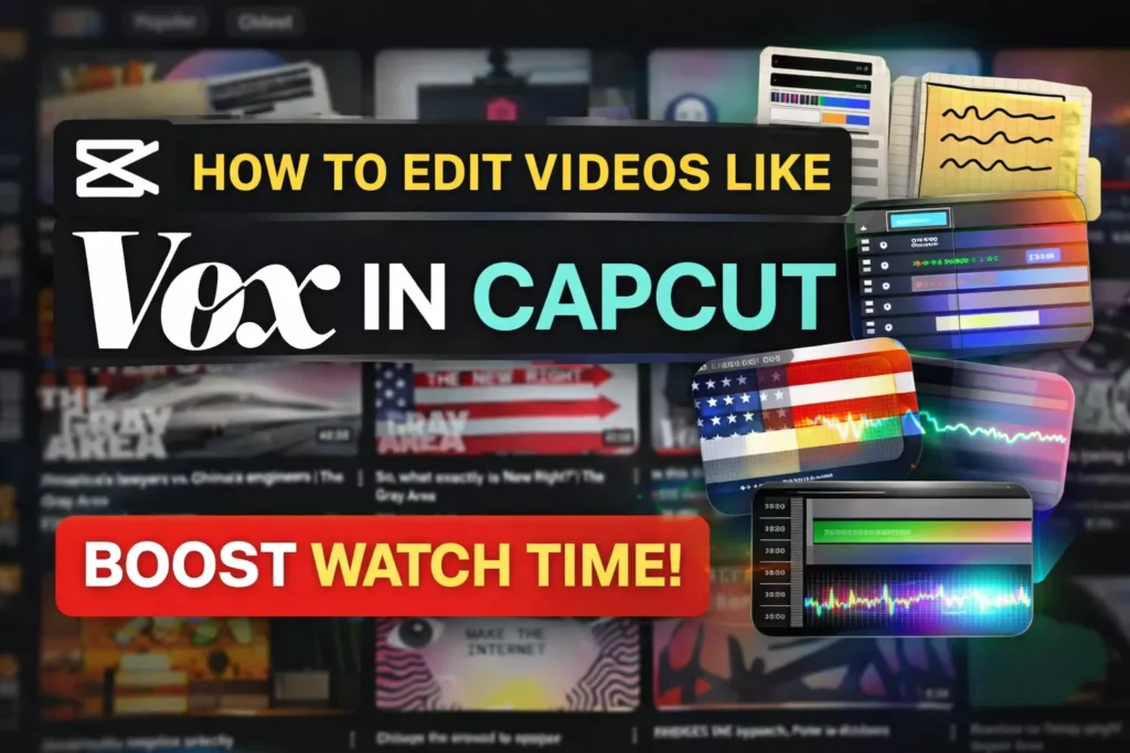 Edit like Vox using CapCut