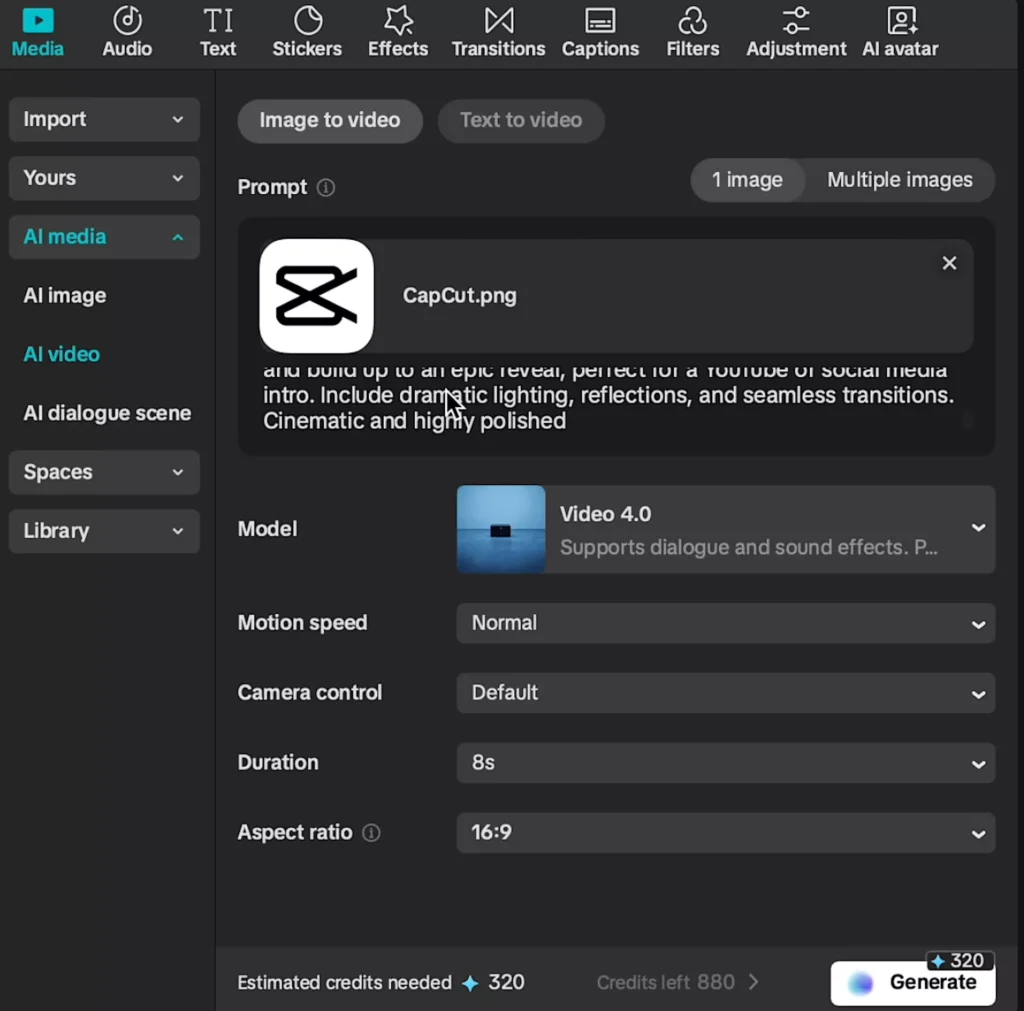 Enter the prompt to generate your video