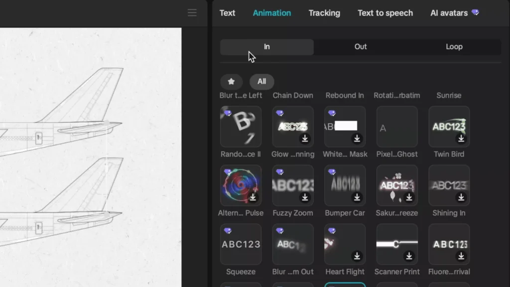 some vox animation options available