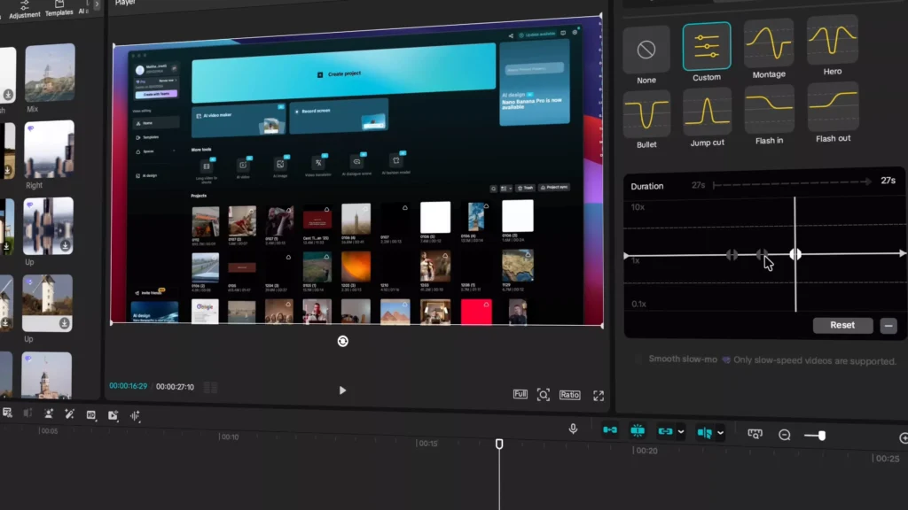 Create a custom curve