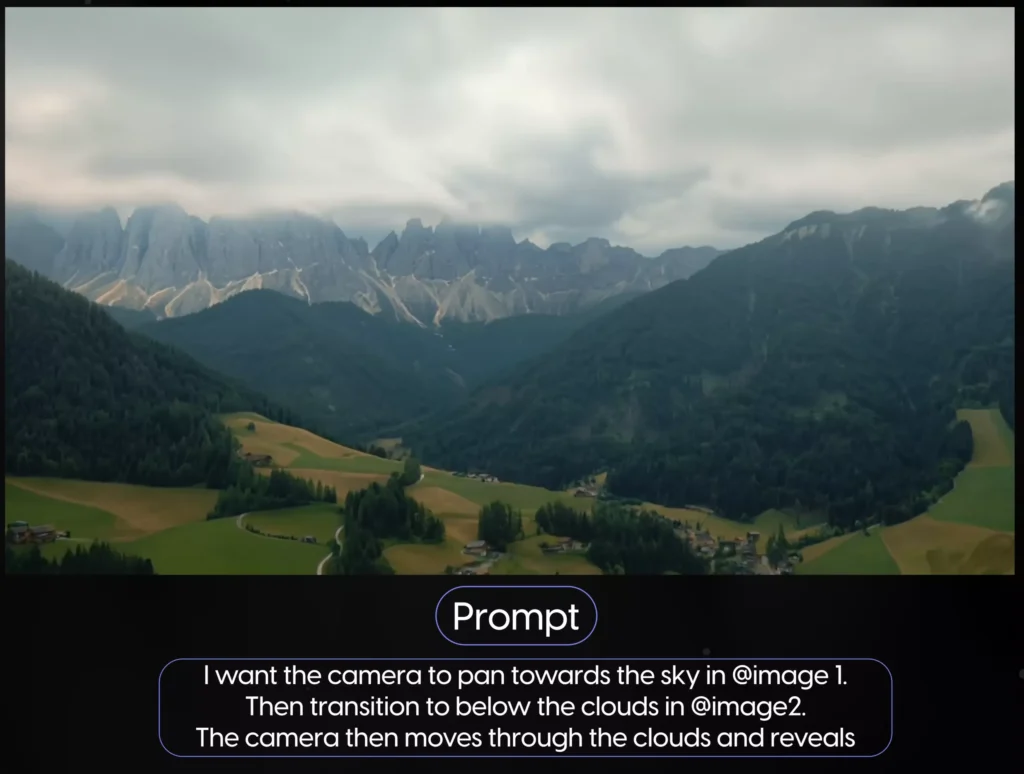 Seamless transition created easily