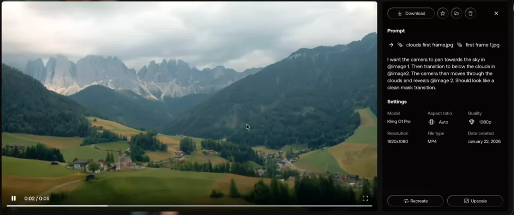 Use AI along with CapCut to create cinematic effects