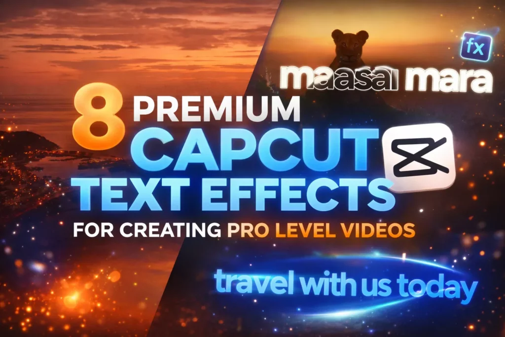 8 premium capcut text effects thumbnail image