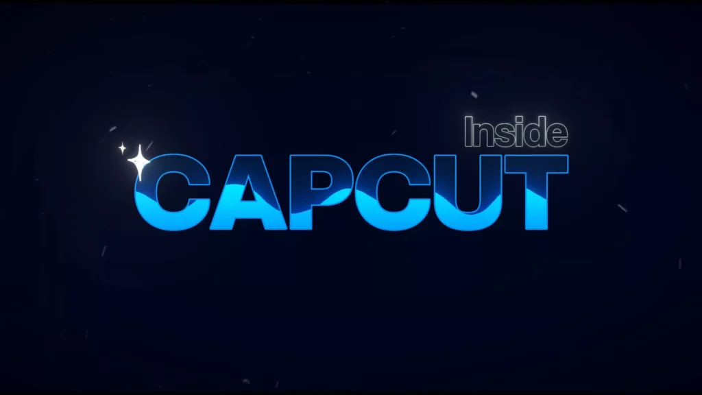 Liquid text effect in CapCut