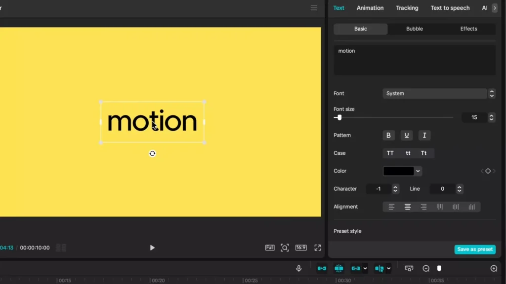 Make the font color as black and decrease the character distance to bring the letters closer