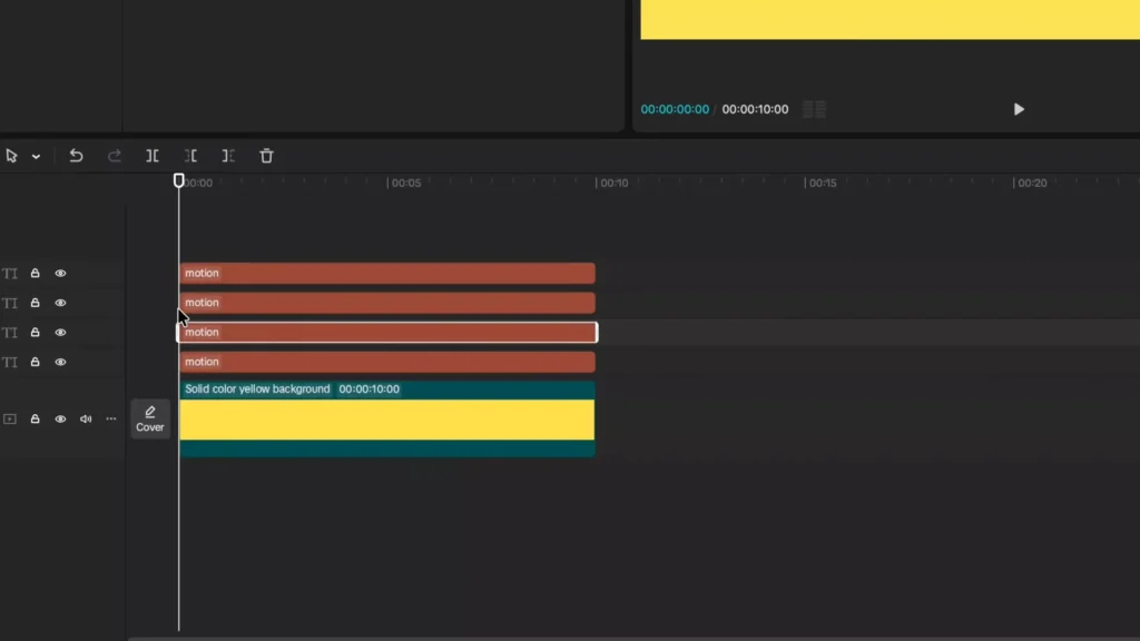 Paste the layers on the timeline
