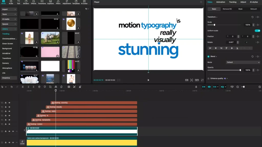 You can now use your own custom background from the library