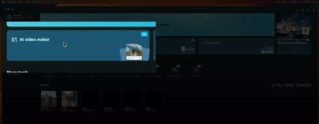 Select AI video maker