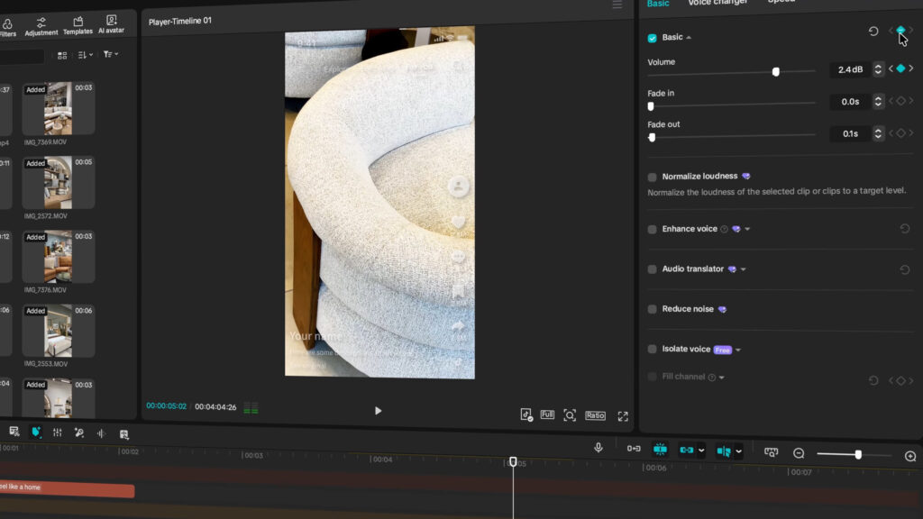 CapCut pro video editors editing style