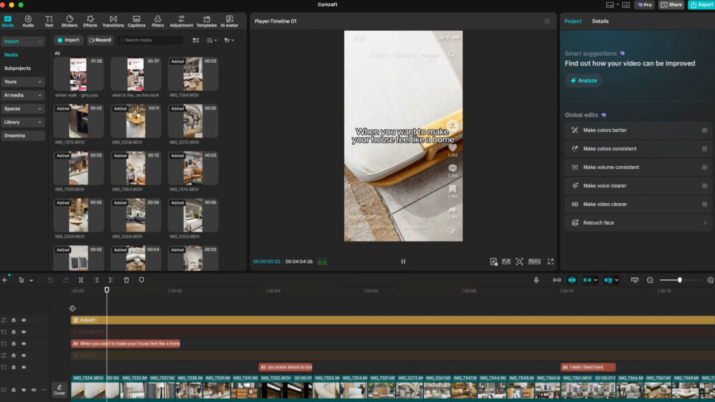 CapCut Workflow