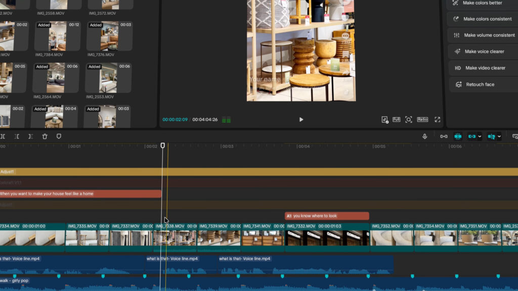 Title extends few frames longer