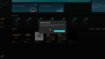 fix capcut security notice the current version of the app is not secure 6a6076d4c613d
